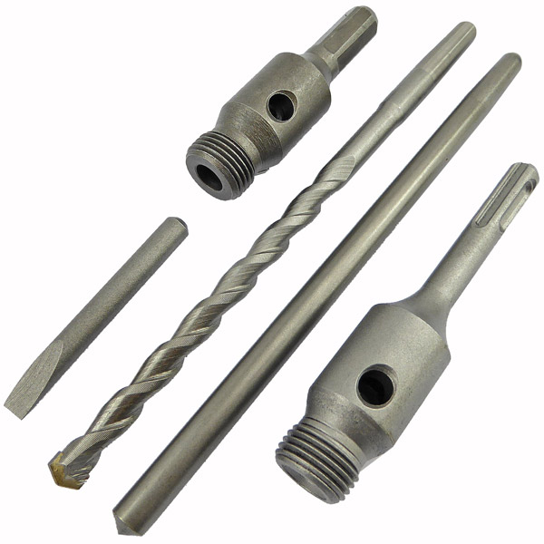 Toolpak Diamond Core Drill Adaptor Pack 5-Piece FXDC-SET