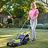 Ryobi ONE+ Grass Trimmer & Lawn Mower Twin Pack 18V 5.0Ah Kit