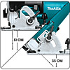 Makita LXT 136mm Circular Saw 18V DSS501Z Tool Only