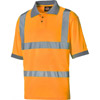 Dickies XL Orange Hi Vis Polo Shirt SA22075 Twin Pack