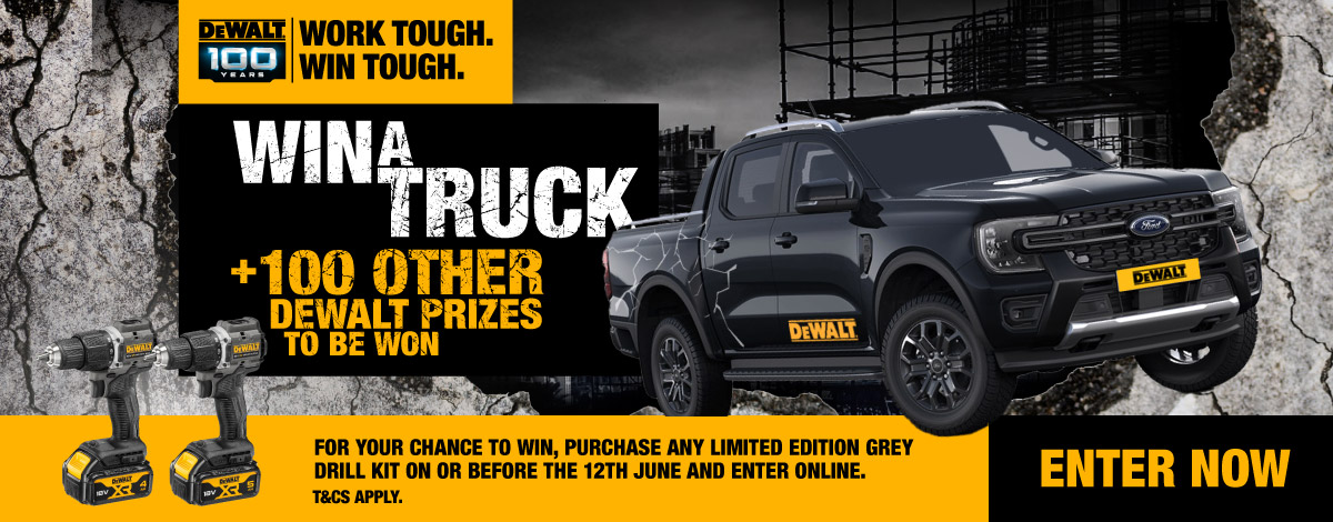 DeWalt 100 Years Win a Truck Promotion