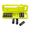 Ryobi 1/2" Deep Impact Socket Set (10pc) RHDIS10PC