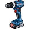 Bosch Professional Brushless Combi Drill Kit (2 x 2.0Ah Battery, Case) GSB18V-45