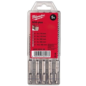 Milwaukee 4932352834 SDS-plus drill bit set (5-piece)