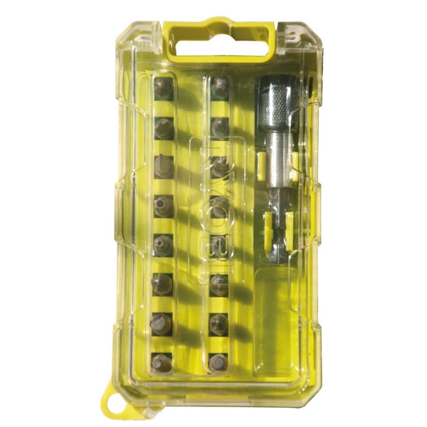 Ryobi RAK17SDC 17 Piece Screwdriver Bit Set