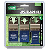 Smart Universal 3 Piece Multi Tool Blade Set H3MAK