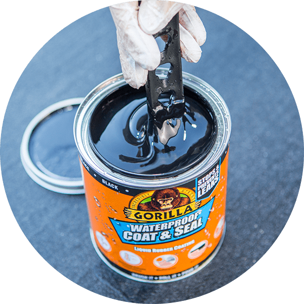 How to stir Gorilla Waterproof Coat & Seal