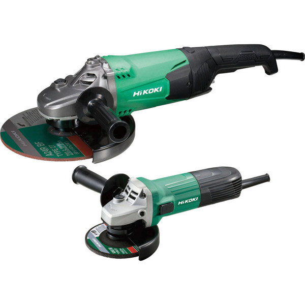 HiKOKI Grinder Twin Pack 110v 115mm & 230mm G23ST/G12STX