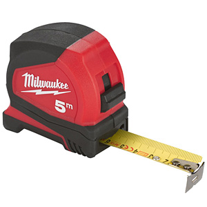 Milwaukee 5m Pro Compact Tape Measure 4932459595