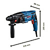 Bosch Professional Rotary Hammer SDS Plus (Corded) 110V GBH2-21