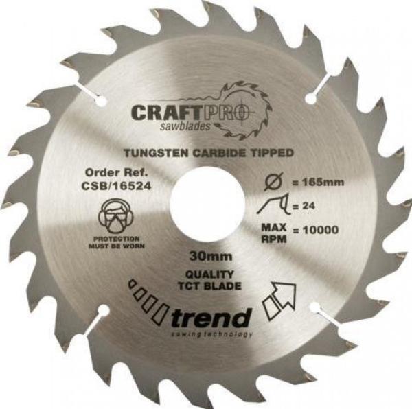 Trend CSB/30024 300mm(11 7/8") 30B 24T CRAFT SAW BLADE