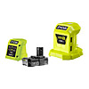 Ryobi ONE+ USB Adapter 18V R18USB-120 2.0Ah Kit