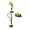 Ryobi ONE+ Water Fed Telescopic Scrubber Kit (1x 2.0Ah) 18V RWTS18-1C20GL