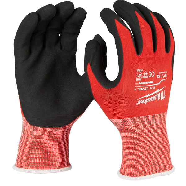 Milwaukee Dipped Gloves Cut Level 1 XL/10 4932471418