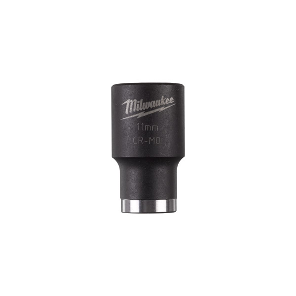 Milwaukee 1/2" 11mm Impact SHOCKWAVE Hexagon Socket Short 4932478036