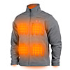 Milwaukee Heated Jacket Grey 12v XXL M12HJGREY5-0